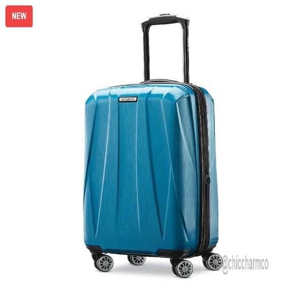 Carry-On Hardside Luggage with Spinner Wheels Expandable Polycarbonate